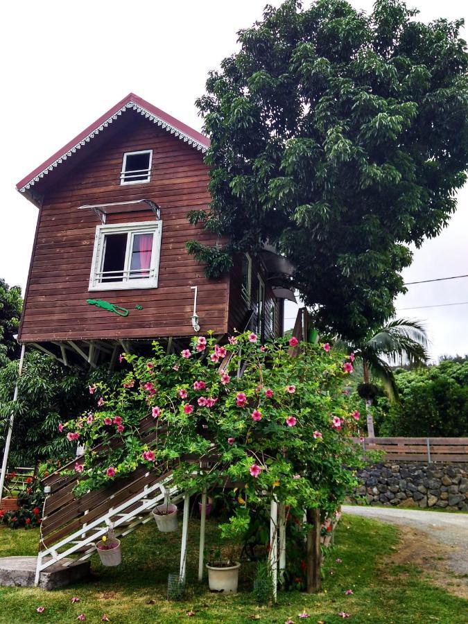 Villa ti kaz perchée à Entre-Deux Extérieur photo